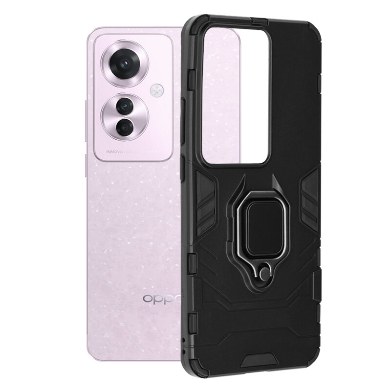 Husa Oppo Reno11 F Techsuit Silicone Shield, negru