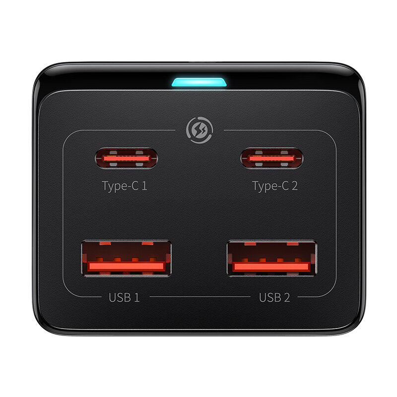 Incarcator US/Cablu de alimentare GaN3 Pro 100W + cablu Type-C Baseus PSZM000201