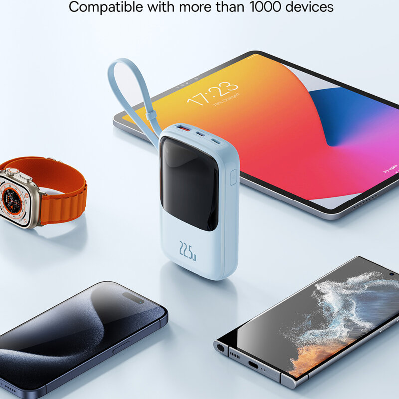 Baterie externa, power bank 10000mAh Baseus, 22.5W, P10067101313-00