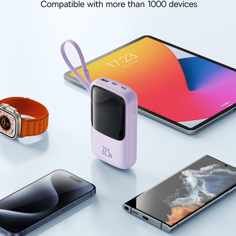 Baterie externa, power bank 10000mAh Baseus, 22.5W, P10067101513-00