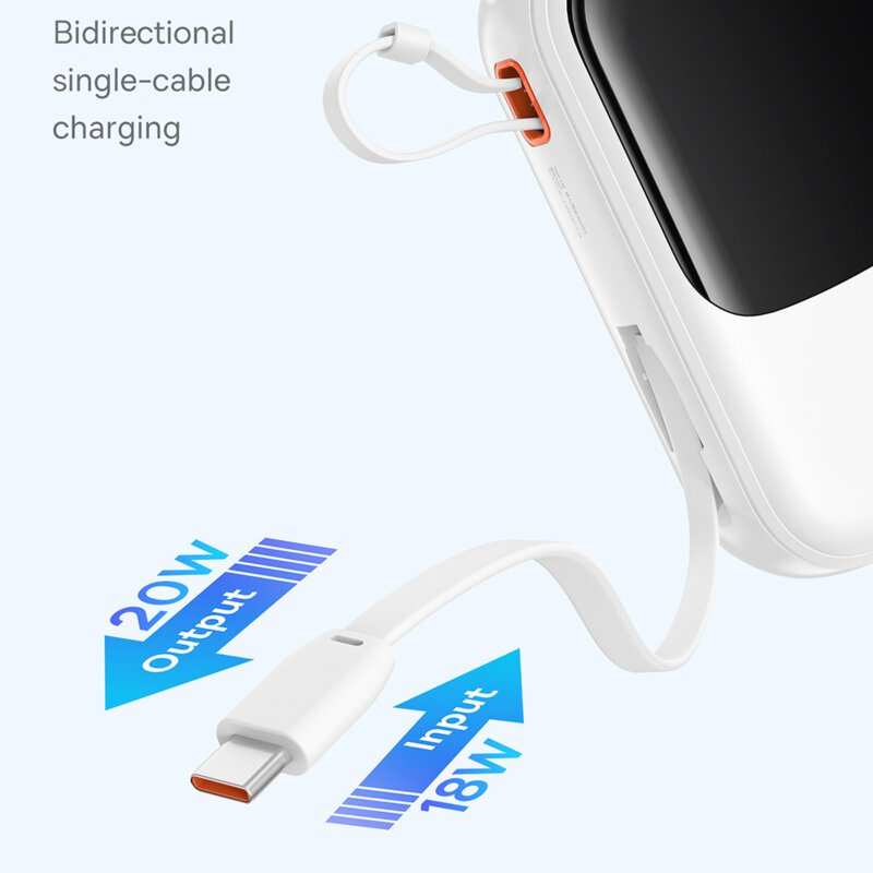 Baterie externa, power bank 20000mAh Baseus, 22.5W, P10067103213-00