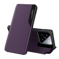 Husa Xiaomi 14 Eco Leather View flip tip carte, mov