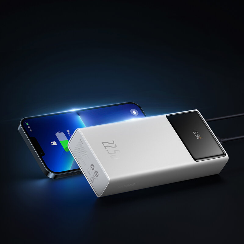 Powerbank USB Type-C, Micro-USB Baseus, 30000mAh, PPXJ080102