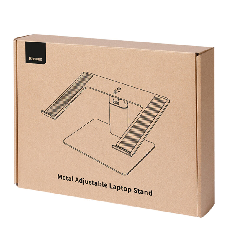 Suport laptop pentru birou Baseus, argintiu, LUJS000012