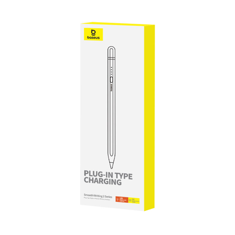 Stylus pen activ pentru iPad Baseus, P80015806211-02, alb