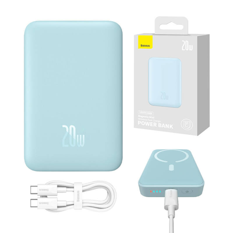 Baterie externa MagSafe telefon Baseus, 10000mAh, PPCX110103
