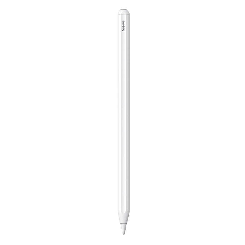 Stylus Pen magnetic cu indicator LED pentru iPad Baseus, alb