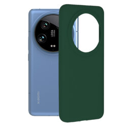 Husa Xiaomi 14 Ultra Techsuit Soft Edge Silicone, verde
