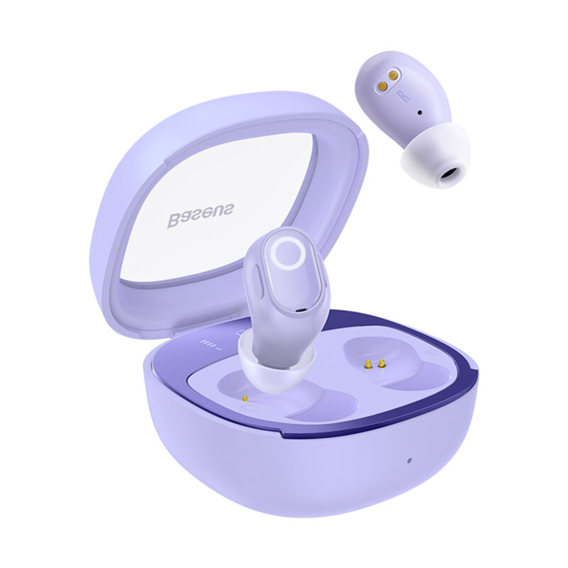 Casti Bluetooth True Wireless in-ear Baseus WM02+, mov