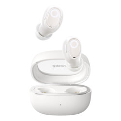Casti Bluetooth True Wireless in-ear Baseus WM02+, alb