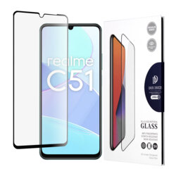 Folie sticla Realme C51 Dux Ducis Tempered Glass, negru