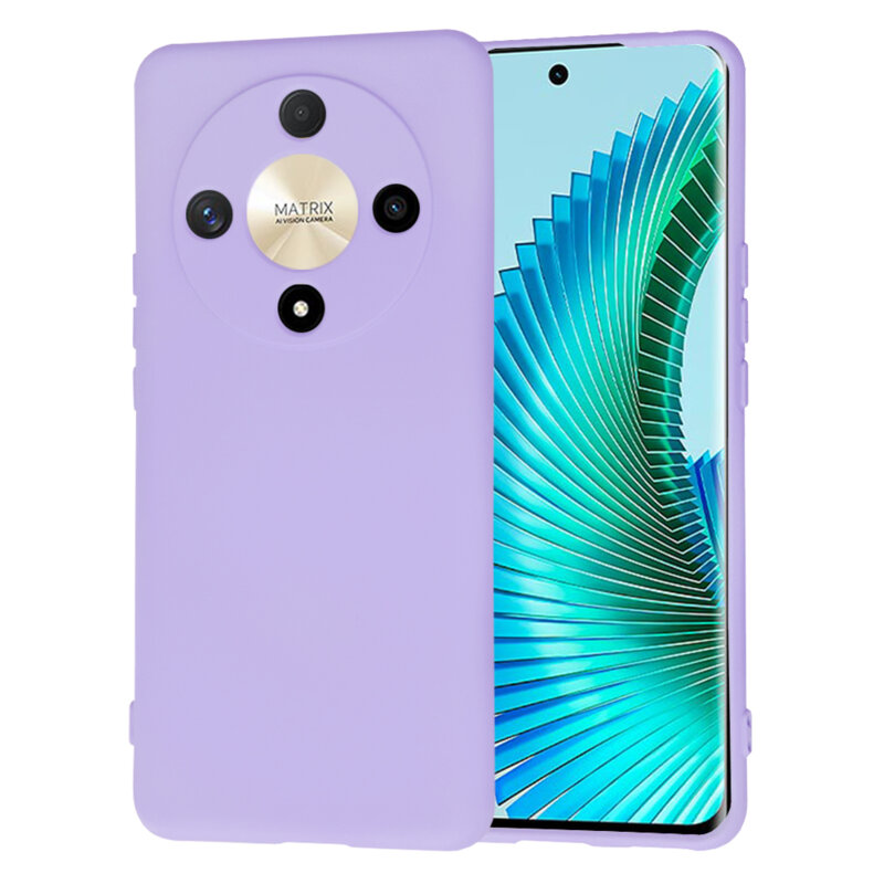 Husa silicon Honor Magic6 Lite Techsuit SoftFlex, violet