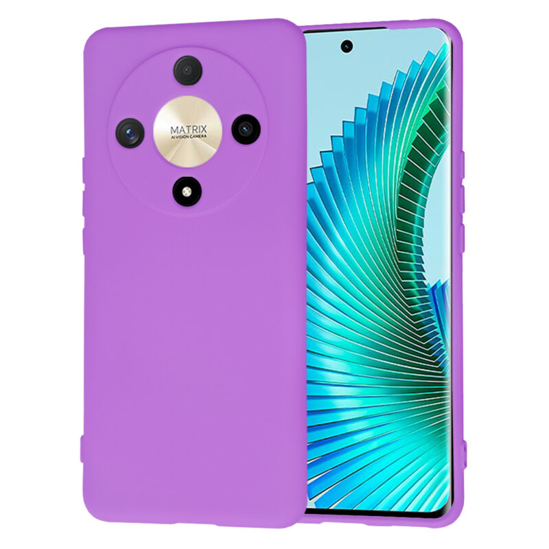 Husa silicon Honor Magic6 Lite Techsuit SoftFlex, mov