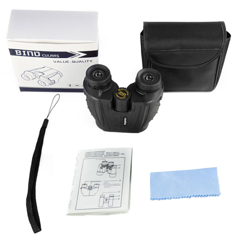 Binoclu non-infrarosu night vision 12x25 Techsuit BN1, negru