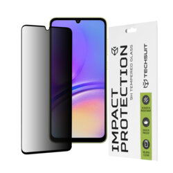 Folie sticla Samsung Galaxy A05 Techsuit 111D Privacy Full Glue, negru