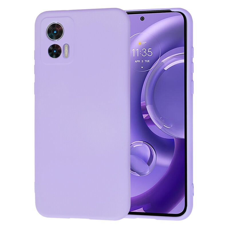Husa silicon Motorola Edge 30 Neo Techsuit SoftFlex, violet