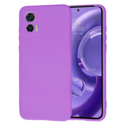 Husa silicon Motorola Edge 30 Neo Techsuit SoftFlex, mov