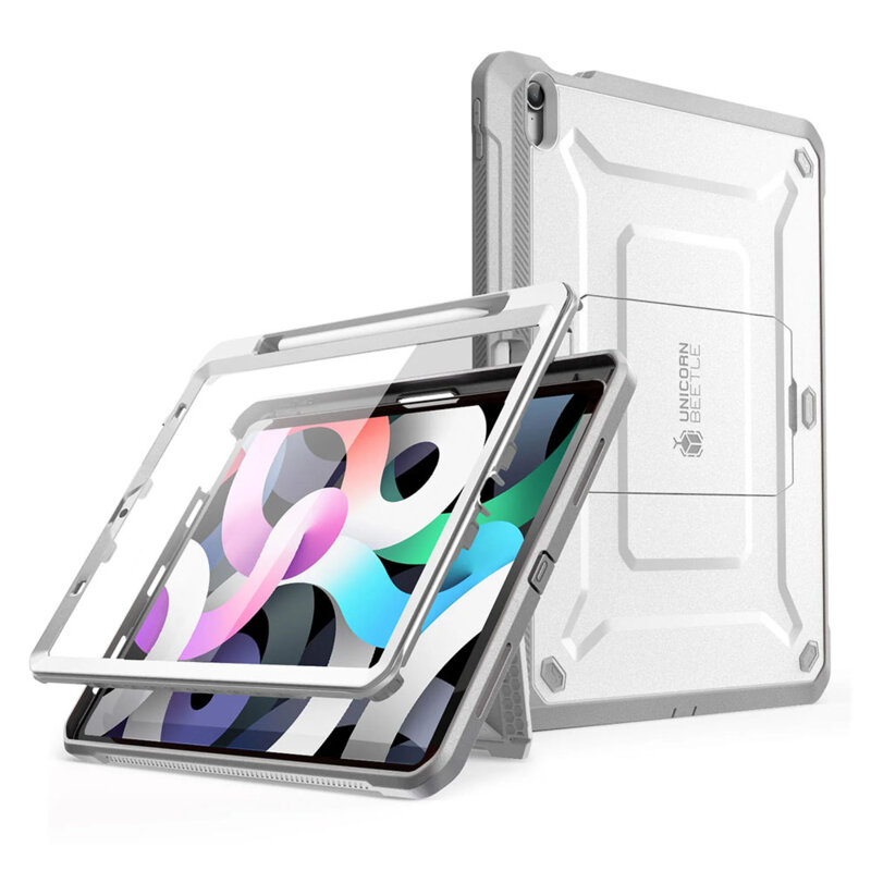 Husa iPad Air 13 (2024) Supcase Unicorn Beetle Pro, alb