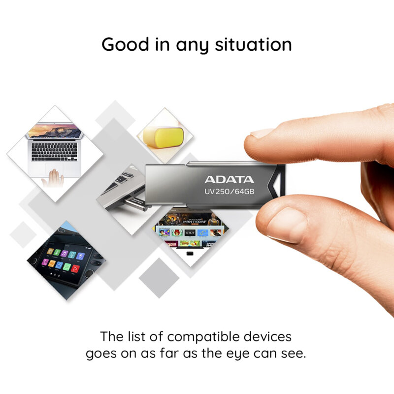 Memorie externa 16GB Adata UV250, USB 2.0, AUV250-16G-RBK