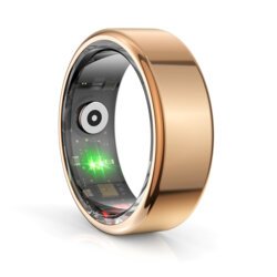 Inel inteligent unisex premium Techsuit R02, 59.37mm, QRing, roz
