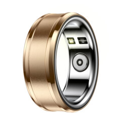 Smart ring unisex Techsuit R3, 62.2mm, fitness, EcTri, auriu