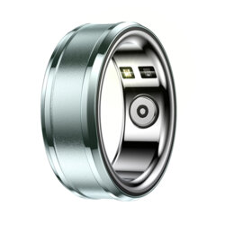 Smart ring unisex Techsuit R3, 64.7mm, fitness, EcTri, cyan