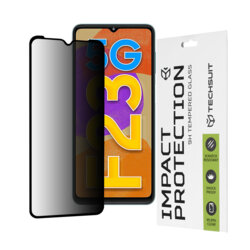 Folie sticla Samsung Galaxy F23 Techsuit 111D Privacy Full Glue, negru