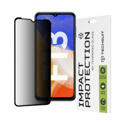 Folie sticla Samsung Galaxy F13 Techsuit 111D Privacy Full Glue, negru