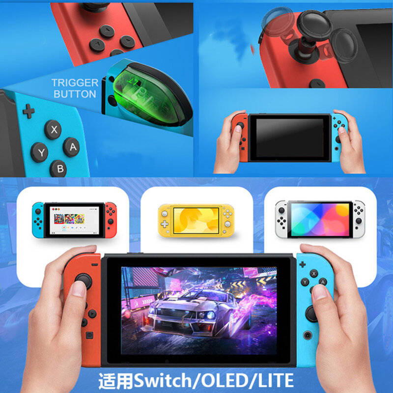 Gamepad pentru Nintendo Switch Techsuit THSWC, rosu/albastru