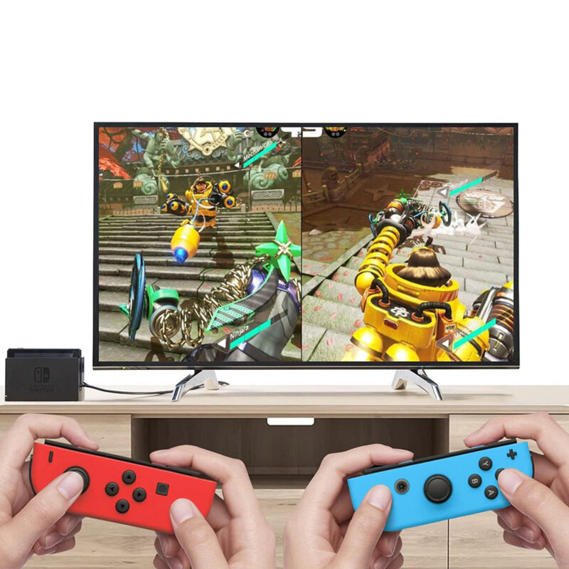 Gamepad pentru Nintendo Switch Techsuit THSWC, rosu/albastru