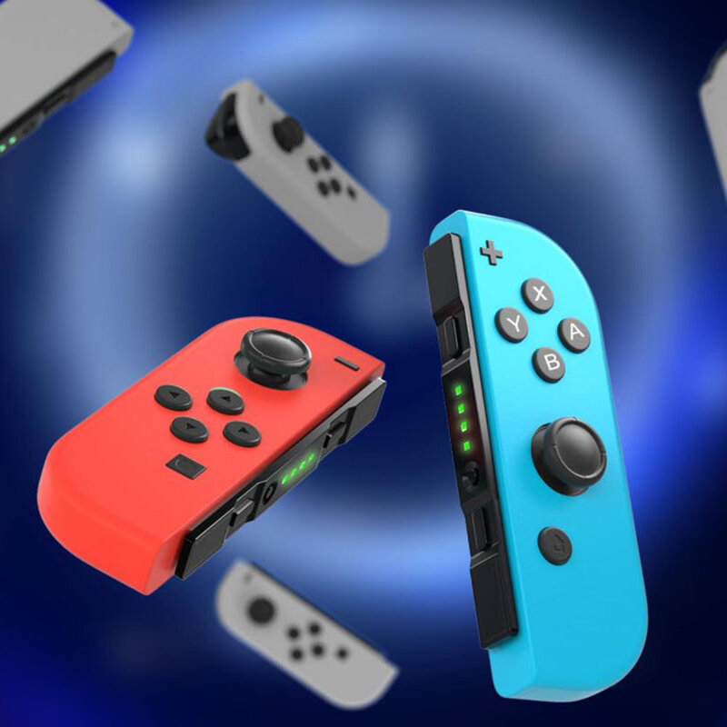 Gamepad pentru Nintendo Switch Techsuit THSWC, rosu/albastru