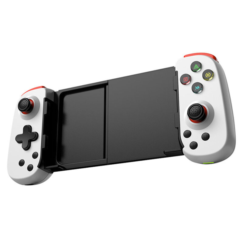 Gamepad Wireless Bluetooth 400mAh, Techsuit D6 DP, alb