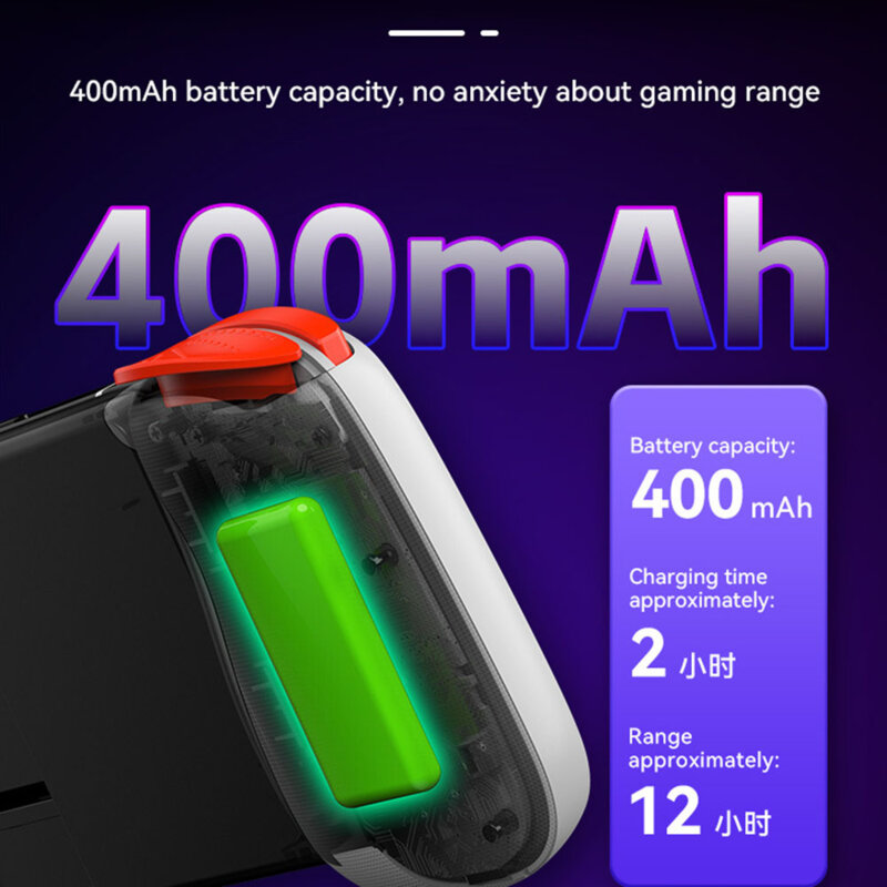 Gamepad Wireless Bluetooth 400mAh, Techsuit D6 DP, alb