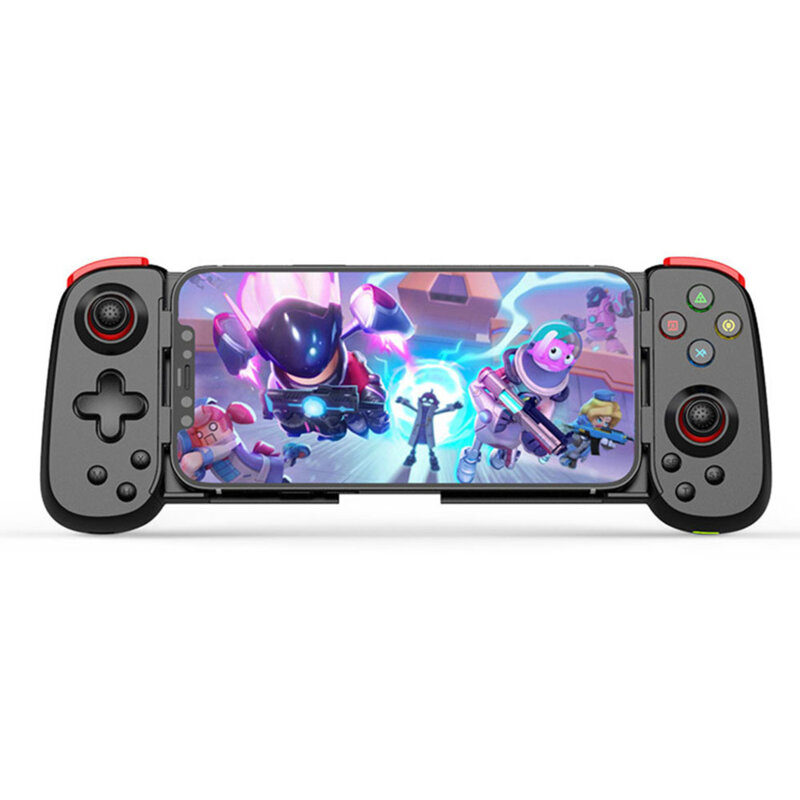 Gamepad Wireless Bluetooth 400mAh, Techsuit D6 DP, negru