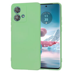 Husa silicon Motorola Edge 40 Neo Techsuit SoftFlex, verde deschis