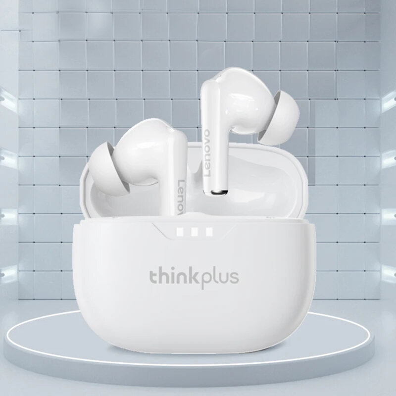 Casti Bluetooth wireess Noise Cancelling Lenovo LP3 Pro, alb