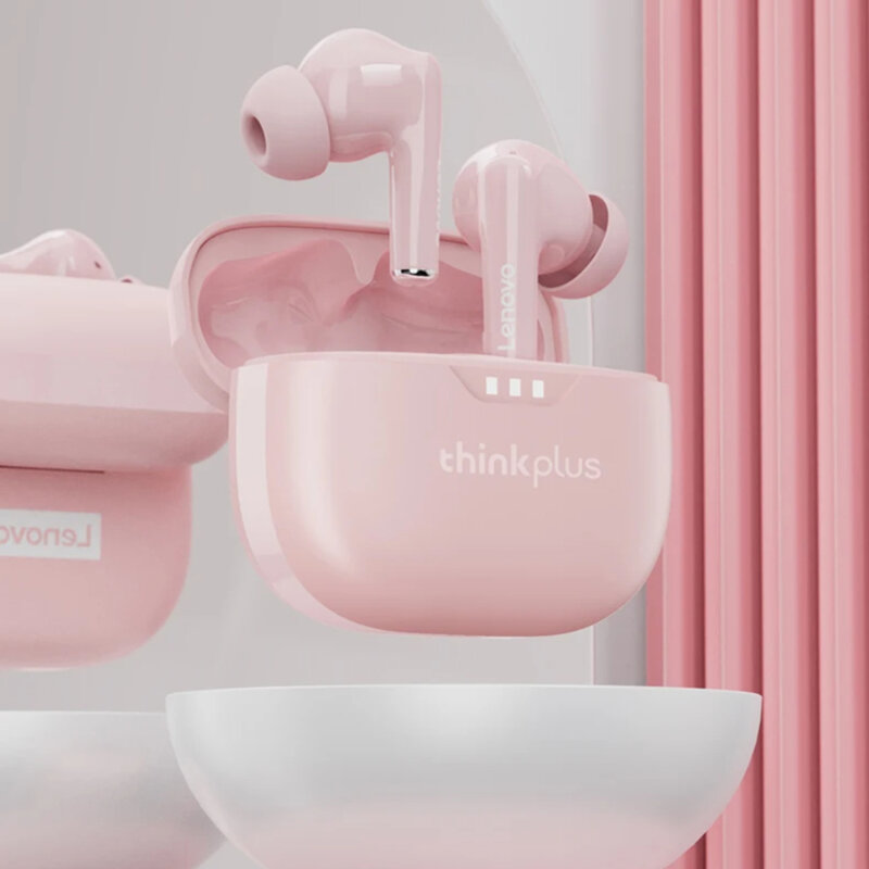 Casti Bluetooth wireess Noise Cancelling Lenovo LP3 Pro, alb