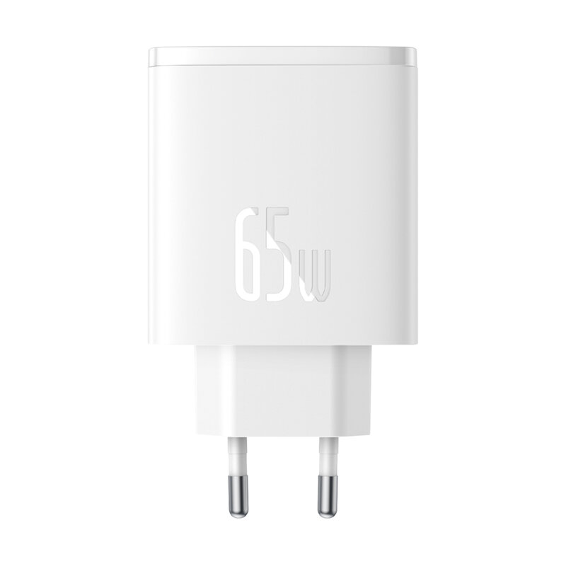 Incarcator priza Fast Charge Baseus Cube Pro, 65W, alb