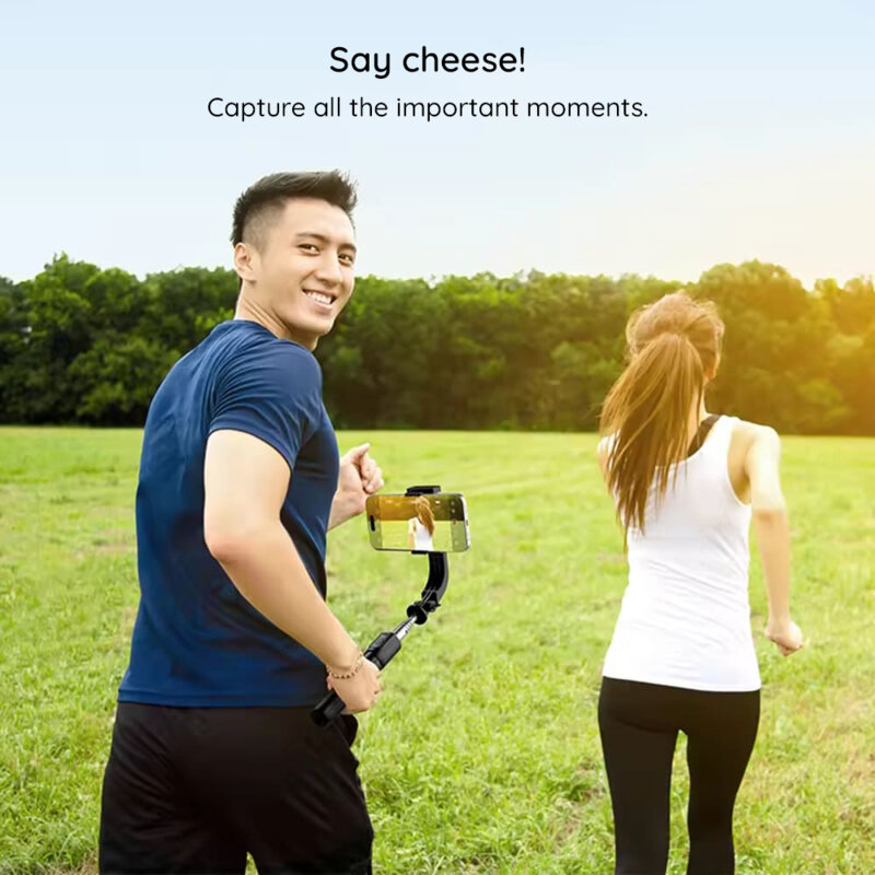 Selfie stick Bluetooth gimbal cu LED Techsuit C06