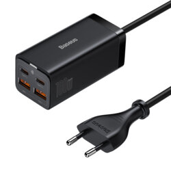 Statie de incarcare 100W Baseus GaN3 Pro, cablu USB-C, negru