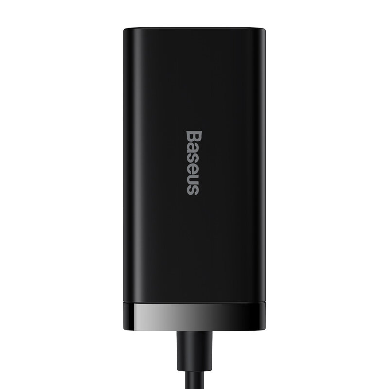 Statie de incarcare 100W Baseus GaN3 Pro, cablu USB-C, negru