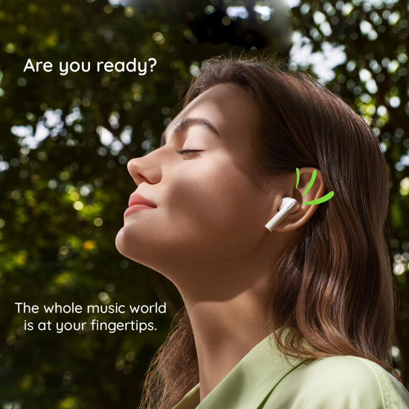 Casti Bluetooth wireess Noise Cancelling Oppo Enco Buds2, negru