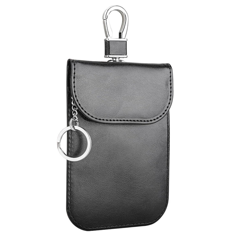 Suport chei cu RFID protection Techsuit AF2, EMF blocker, negru
