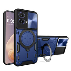 Husa Motorola Moto G85 Techsuit CamGuard Pro, albastru