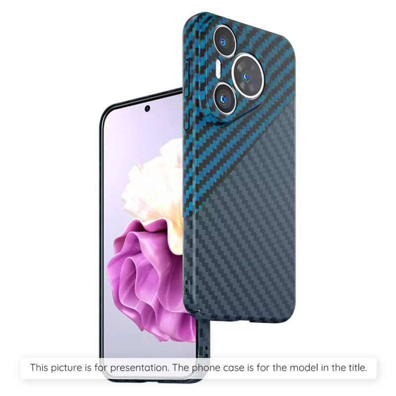 Husa OnePlus Nord 3 Techsuit Carbonite FiberShell, bleu