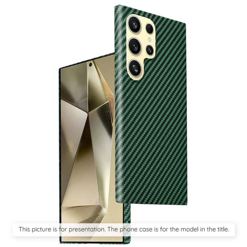 Husa Samsung Galaxy S24 Plus Techsuit Carbonite FiberShell, verde