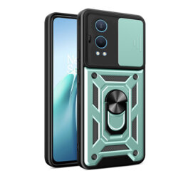 Husa OnePlus Nord CE4 Lite protectie camera Techsuit CamShield Series, verde