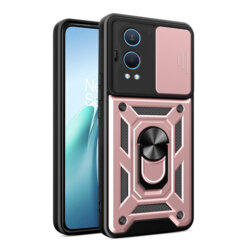 Husa OnePlus Nord CE4 Lite protectie camera Techsuit CamShield Series, roz