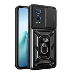 Husa OnePlus Nord CE4 Lite protectie camera Techsuit CamShield Series, negru