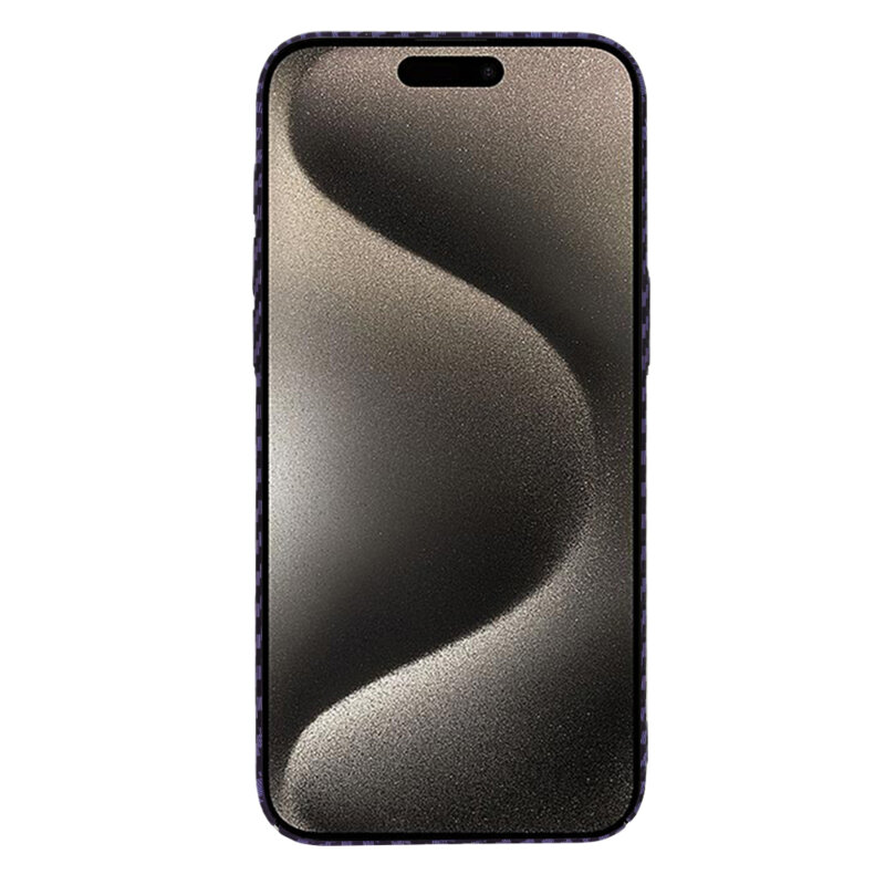 Husa iPhone 15 Pro Max Techsuit Carbonite FiberShell, mov